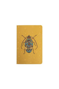 Caderno VIBRANT BEETLE (amarelo)