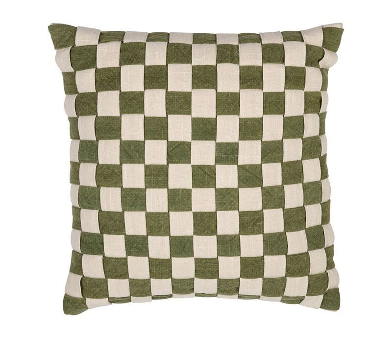 ALMOFADA KAROZ KHAKI 45X45CM