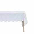 TOALHA DE MESA ELOISE BRANCA 220 X 160 CM