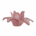 WREN DECO, ROSA VIDRO 14.5 X H 6.5 CM