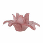 WREN DECO, ROSA VIDRO 14.5 X H 6.5 CM