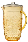 jarra de plástico amarelo