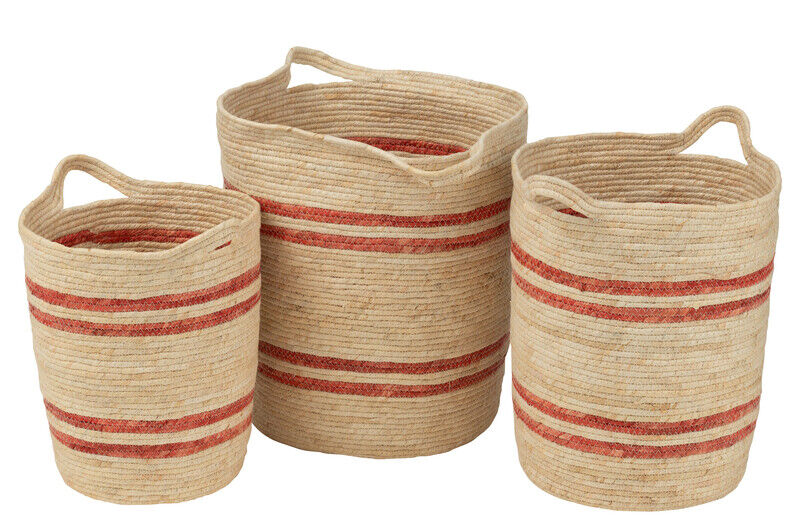 CORN BASKET+HANDLE NAT MD