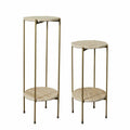 MESA DE PEDESTRAL TRAVILLE 27.5 X 80 CM
