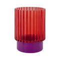 VELA TEALIGHT DE VIDRO LUMI VERMELHA