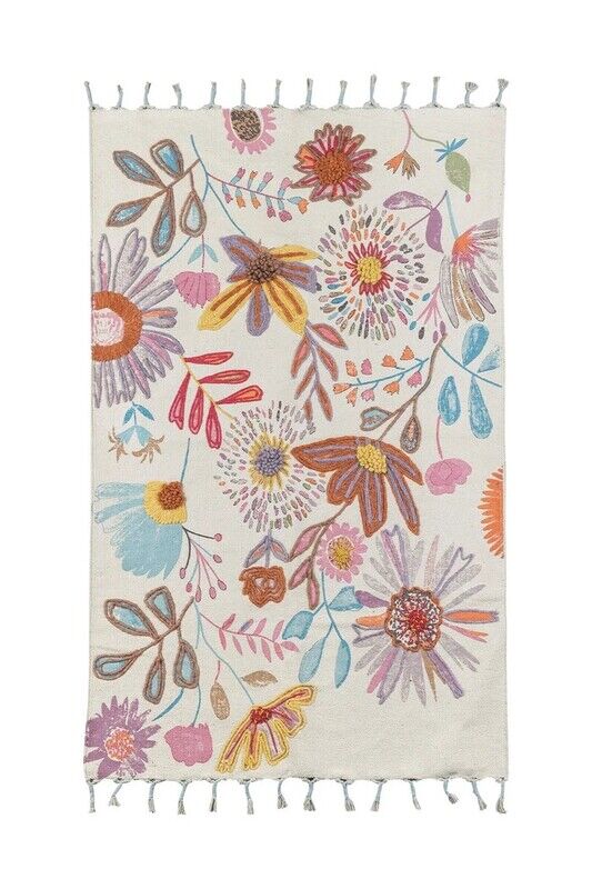 Tapete BOTANIC TWIST (colorido) 150 x 90 cm