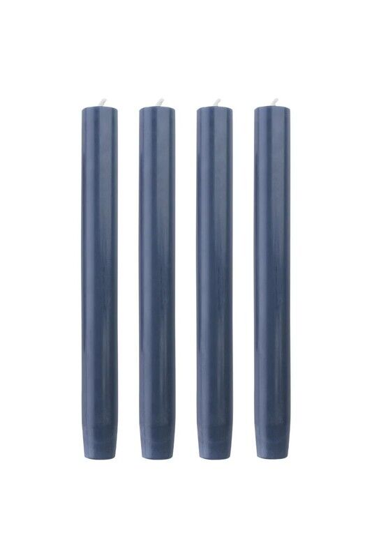 Vela Taper GLUMI azul CX C/4
