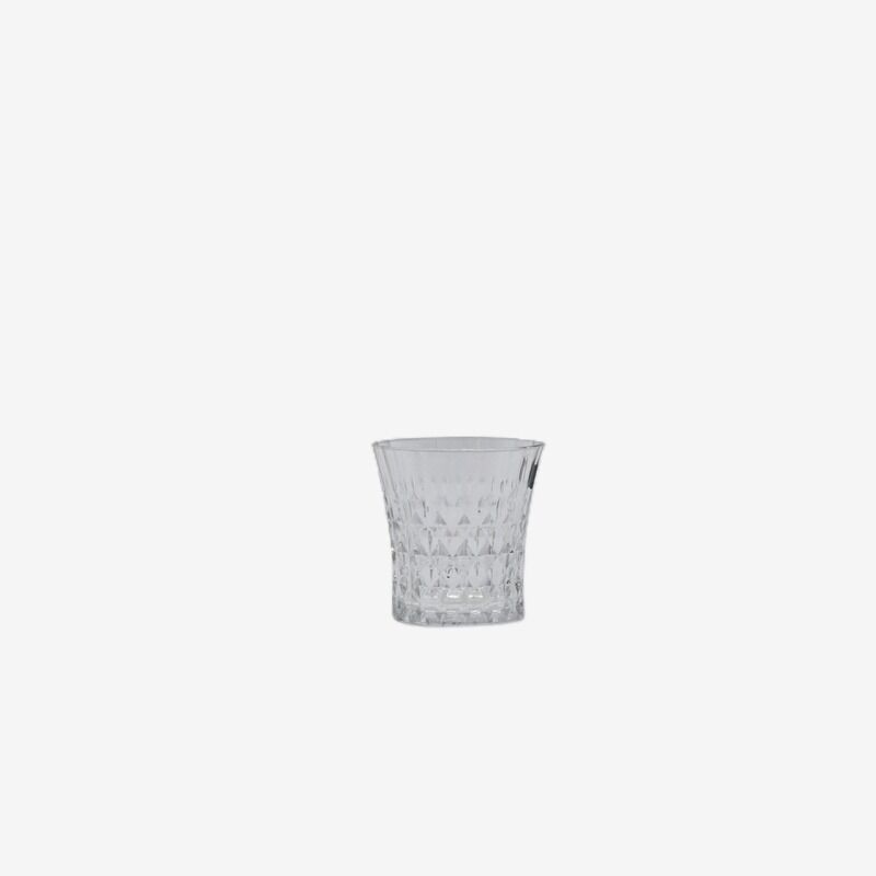 SET OF 6 27CL LADY DIAMOND CRYSTAL GLASSES -FRENCH