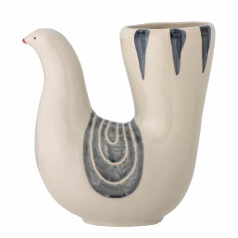VASO TRUDY CERAMICA BRANCOL19XH19XW7.5 CM