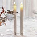 2 Velas Led Ø2xH20cm