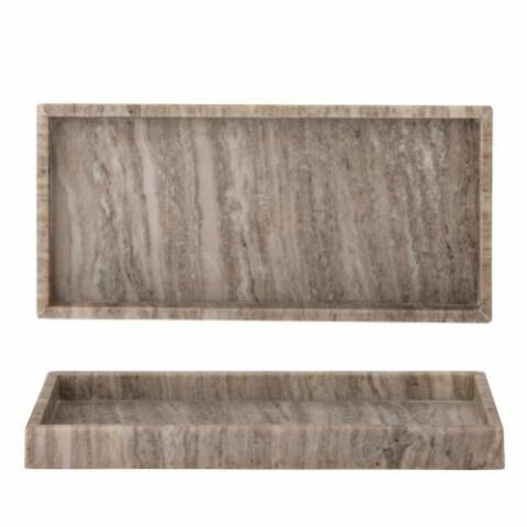 BANDEJA MAJSA MARMORE MARRON L35XH3X W 35