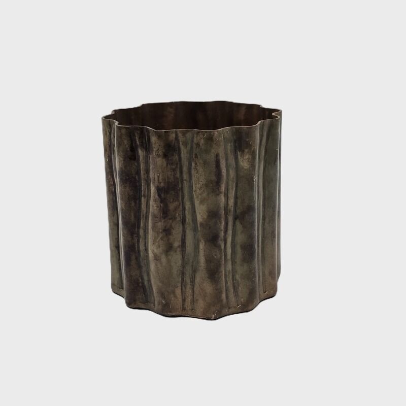 VASO METAL T-LIGHT DOUR 15 CM