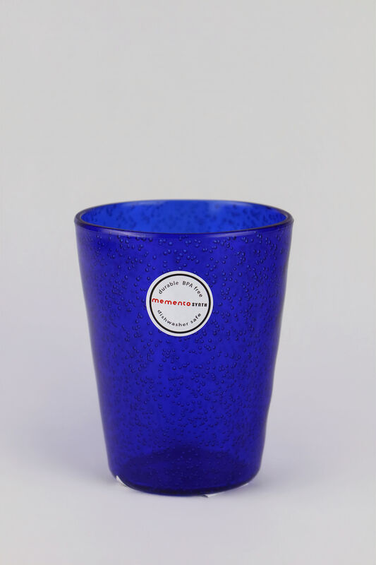 CONJ 6 COPO VIDRO SINTETICO - BLUE V
