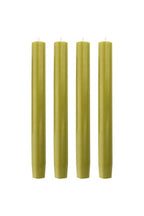 Velas Velas Taper GLUMI verde Conjunto de 4- 2,20 x 2,20 x 20,00 cm