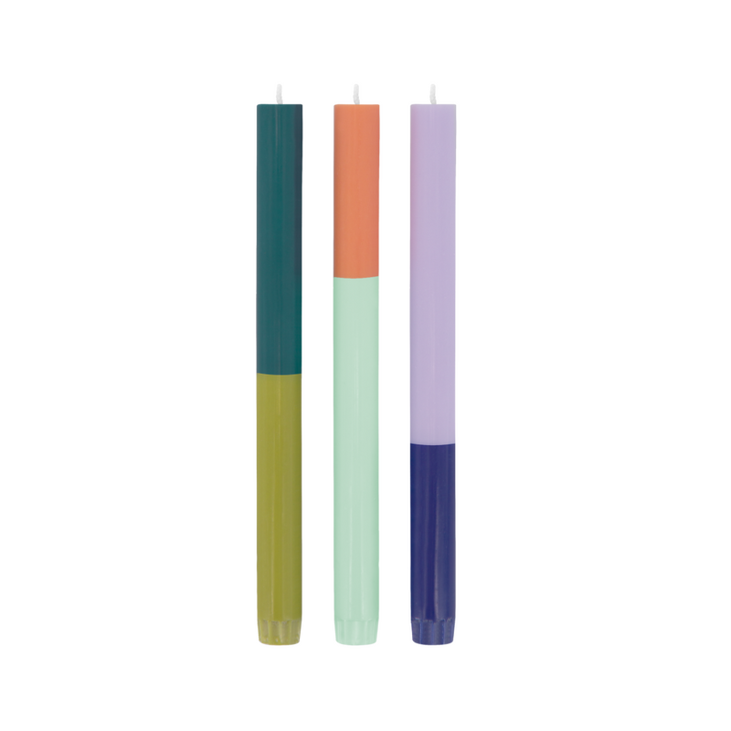 Conjunto C/3 velas em bastão 'Riga'