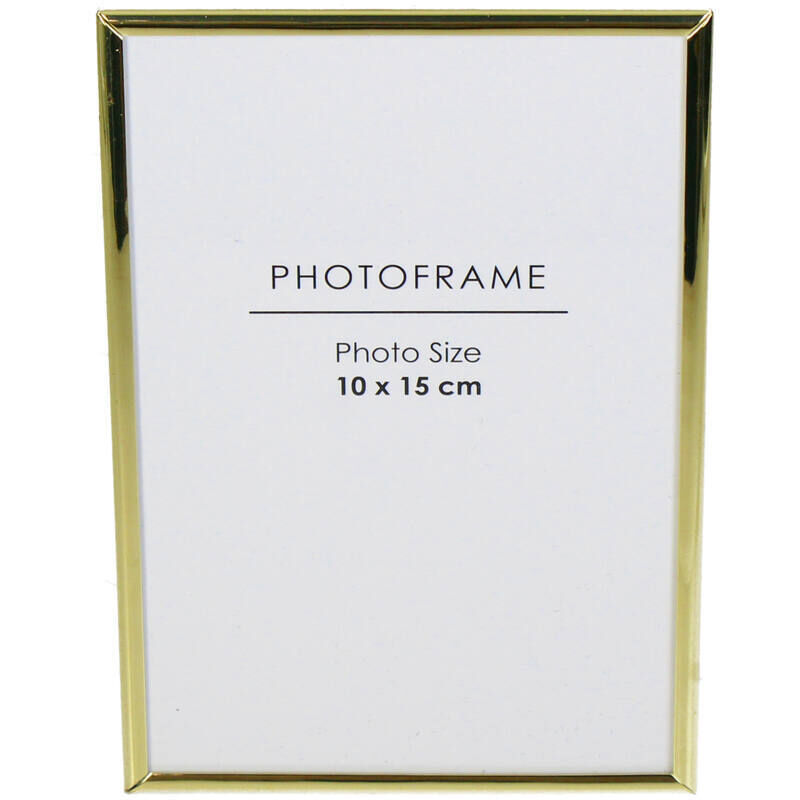 Porta-retrato dourado