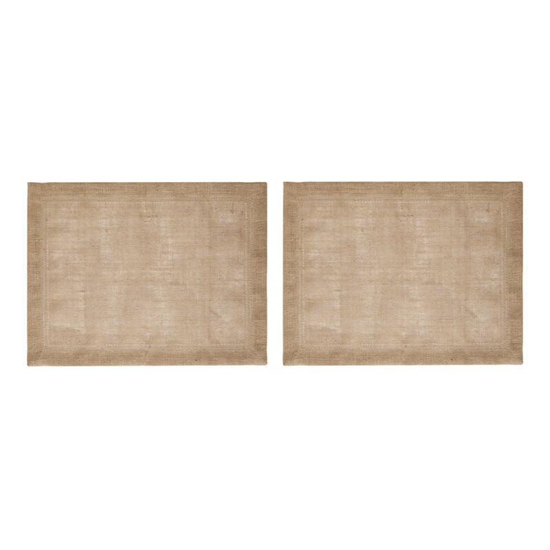 CONJ 2 IND 35X45 JUTE NATUR