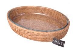 PRATO OVAL C/ PYREX