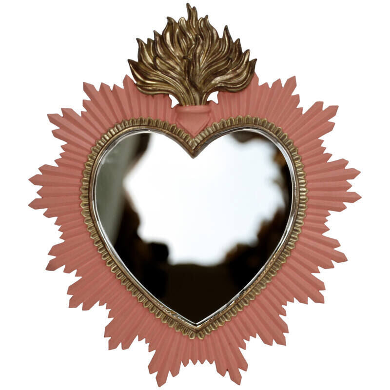 ESPELHO HEART 36X4X42 CM