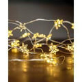 Luzes Led Trille Star Transparente/Prateado