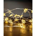 Luzes Led Trille Star Transparente/Prateado