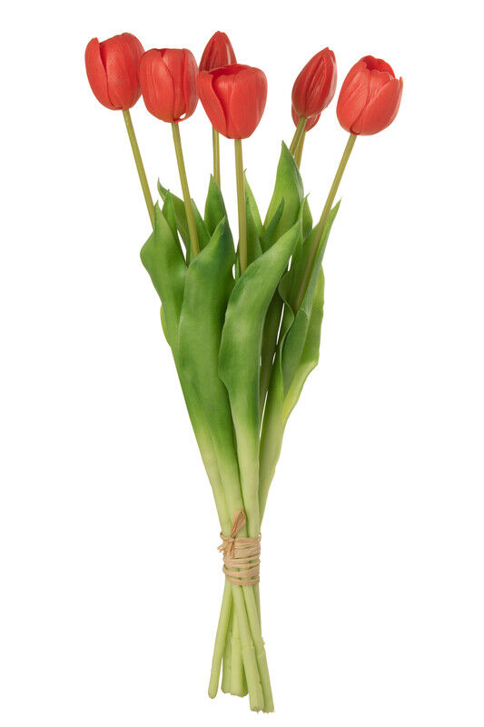 Ramo Tulipan 7piezas Pu Rosa Coral Large