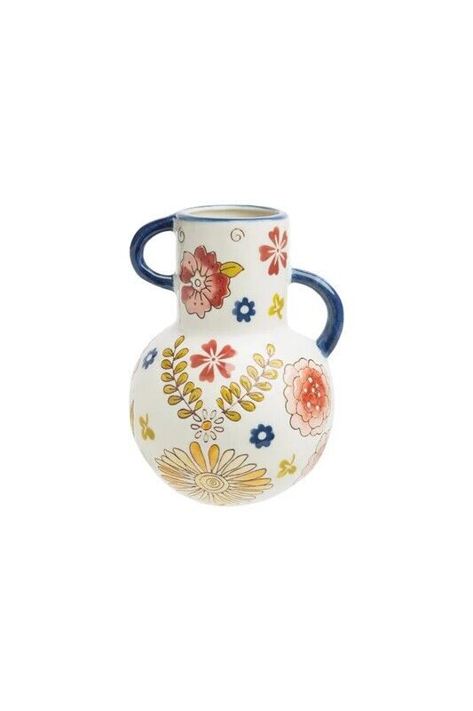 Vaso pORCELANA CHARMOSO CHALÉ 1 x 10,5 x 15,5 cm Cap: 550 ml
