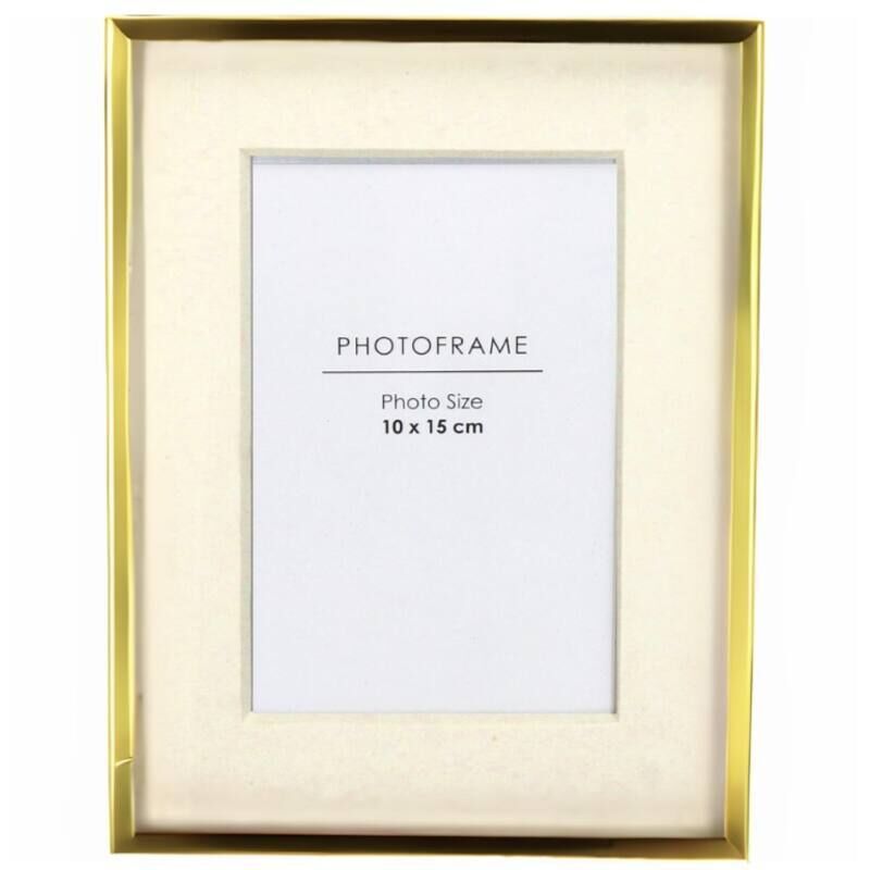 PORTA-RETRATO FRAME IN GOLD 10X15 3D
