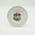 PRATOS DECORATIVOS CAMEMBERT LIMOGRS FRANCE 21.5 CM
