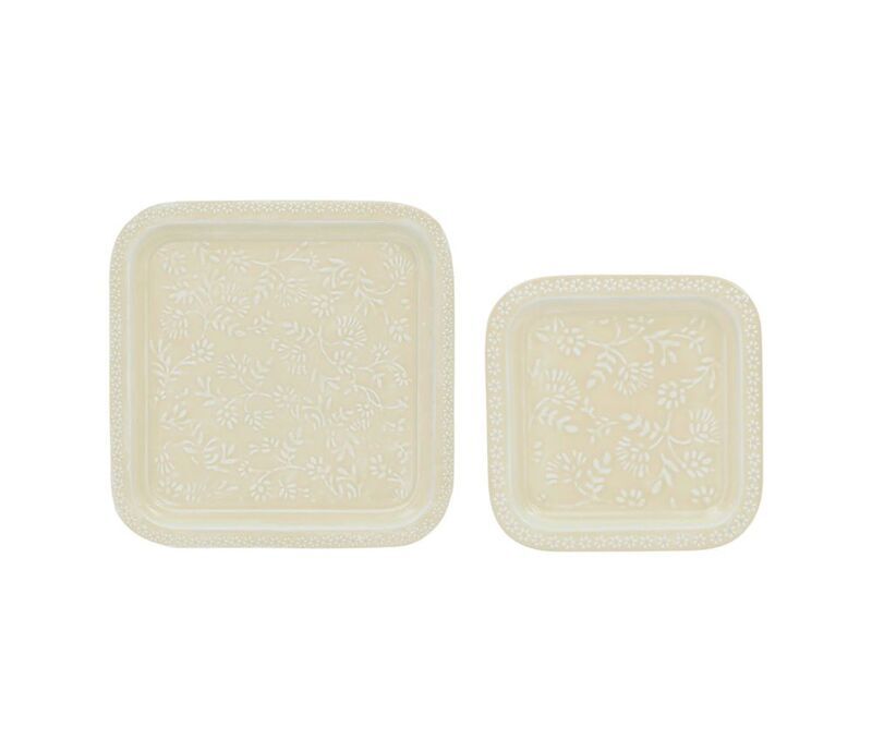 BANDEJA QUADRADA BARROCASOFF-WHITE