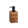 Acacia dispenser 7x7x16.5cm