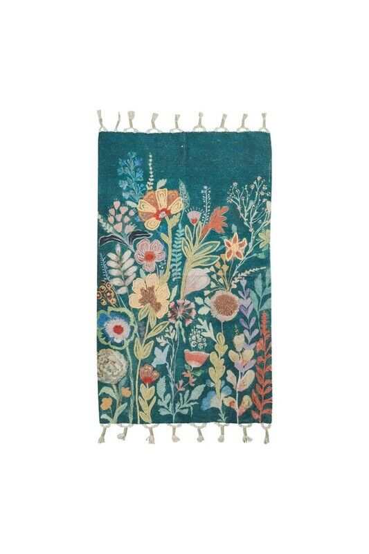 Tapete BOTANIC TWIST (colorido) 90 x 60 cm